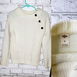 Cream girls sweater
